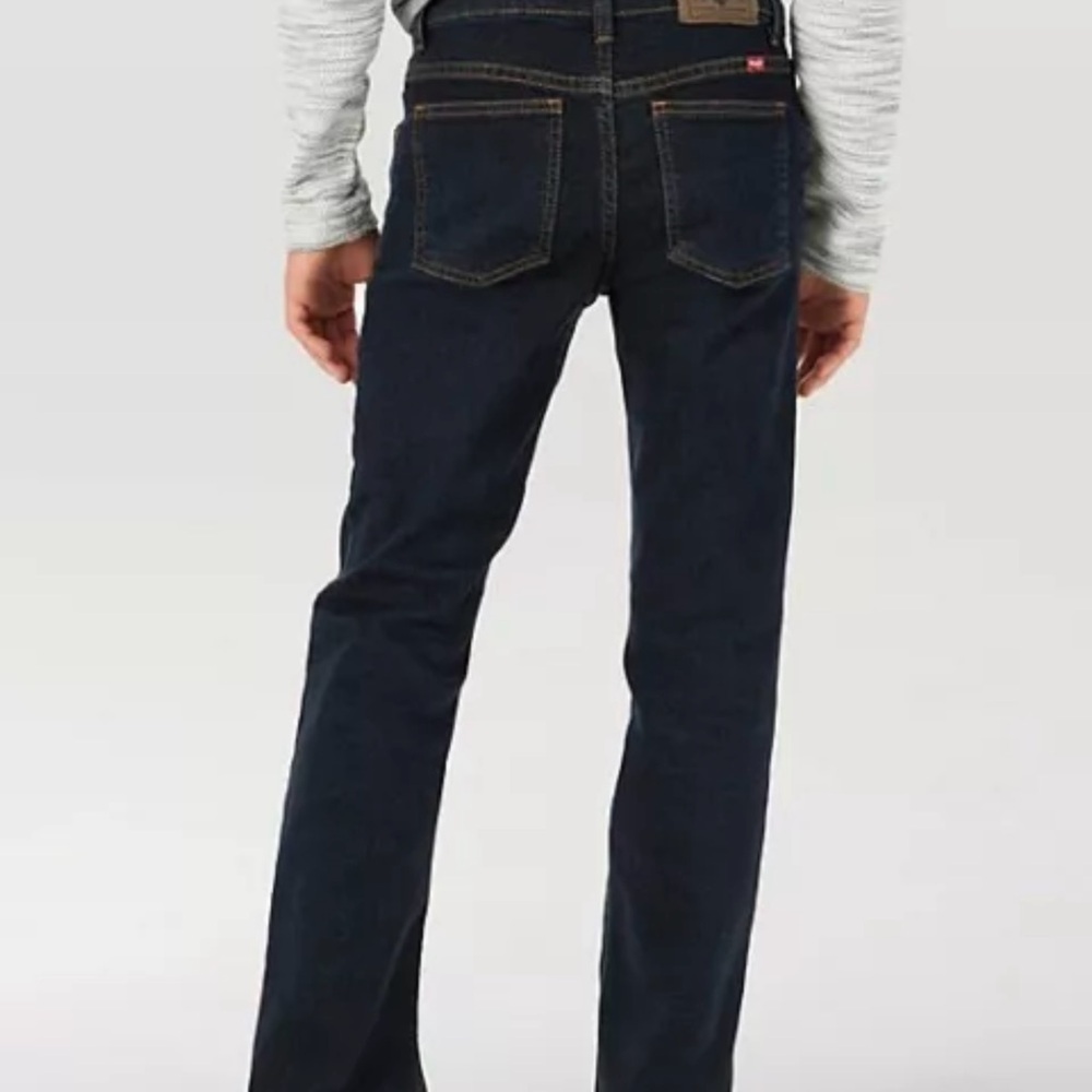BOY'S WRANGLER FIVE STAR FLEX STRAIGHT LEG JEAN SZ 16 NWT
